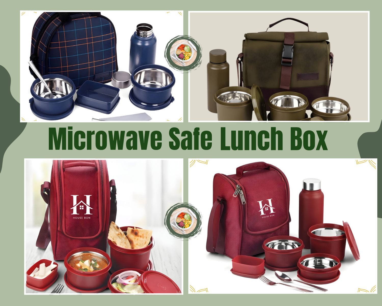 Microwave Safe Lunch Box