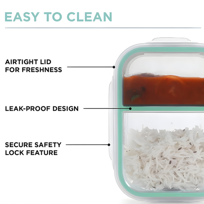 GIMI Glass Lunch Box GW2