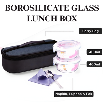 GIMI Glass Lunch Box GW2C