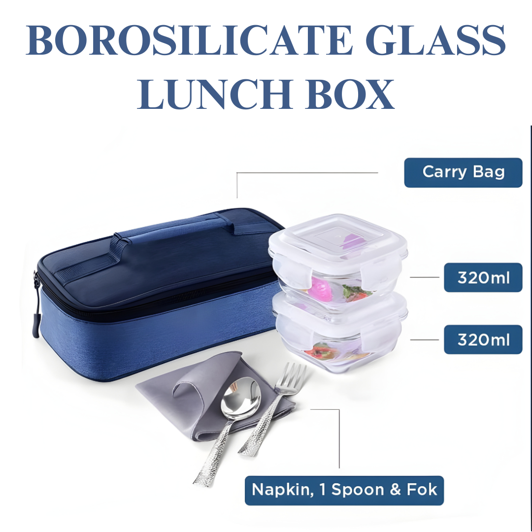 GIMI Glass Lunch BOX GL2